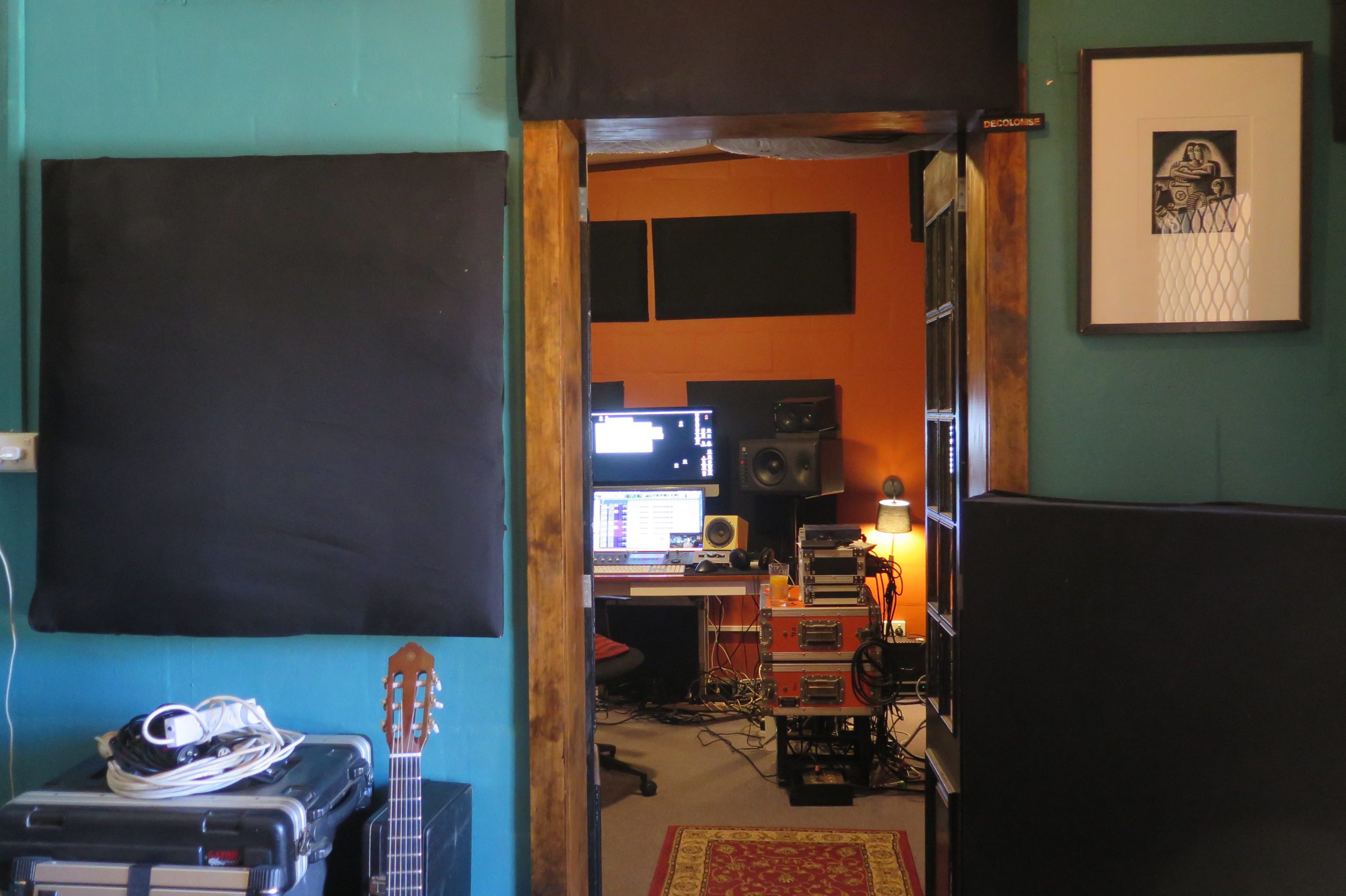 Basso Project Studio left Of Elephant Sound Alice Springs